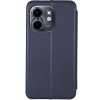 Шкіряний чохол-книжка Classy для Infinix Smart 9 4G / Hot 50i Темно-синій