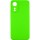 Чохол TPU GETMAN Liquid Silk Full Camera для Oppo A78 4G Салатовий / Neon Green