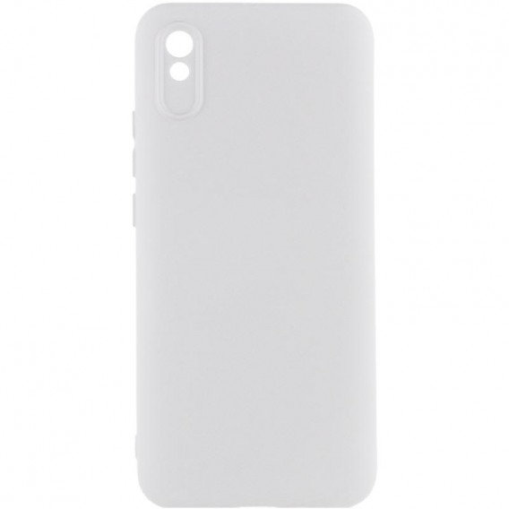 Чохол TPU GETMAN Liquid Silk Full Camera для Xiaomi Redmi 9A Білий / White