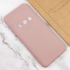 Чехол TPU GETMAN Liquid Silk Full Camera для Xiaomi Redmi A3 Розовый / Pink Sand