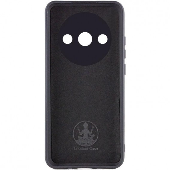 Чохол TPU GETMAN Liquid Silk Full Camera для Xiaomi Redmi A3 Чорний / Black