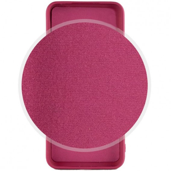 Чохол TPU GETMAN Liquid Silk Full Camera для Xiaomi Redmi A3 Бордовий / Marsala