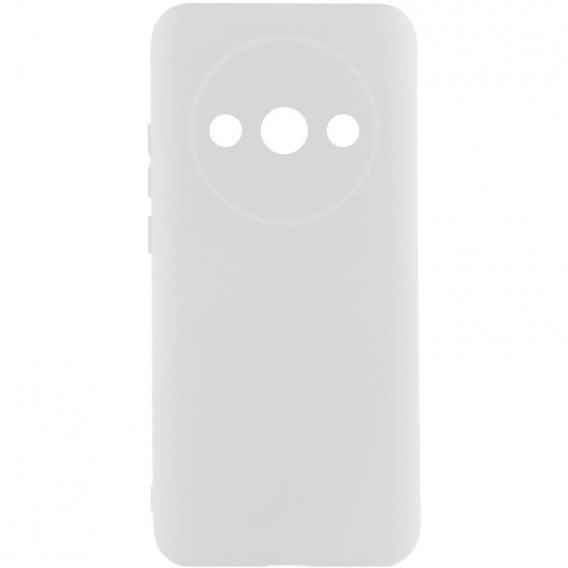 Чохол TPU GETMAN Liquid Silk Full Camera для Xiaomi Redmi A3 Білий / White