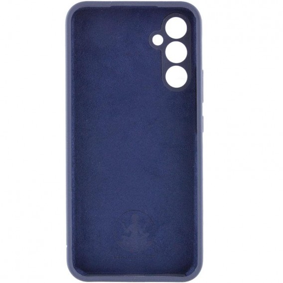 Чохол Silicone Cover Lakshmi Full Camera (AAA) для Samsung Galaxy A56 5G Темно-синій / Midnight blue