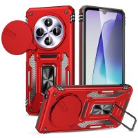 Ударостійкий чохол Camshield Army Ring для Xiaomi Redmi 14C / A4 / Poco C75 Червоний / Red