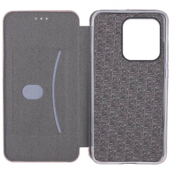 Шкіряний чохол-книжка Classy для Realme Note 50 5G Золотий