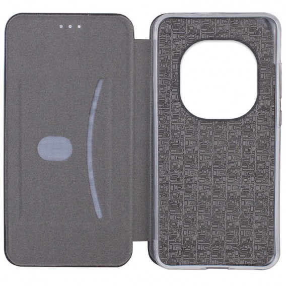 Кожаный чехол-книжка Classy для Xiaomi Redmi Note 14 Pro 5G / 14 Pro+ 5G Синий