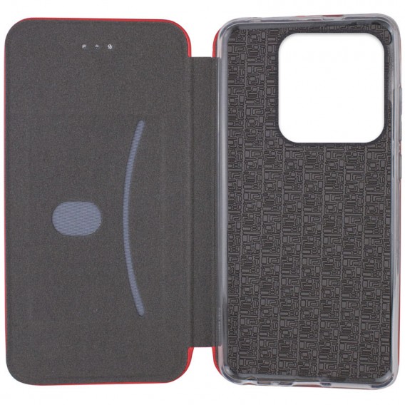 Шкіряний чохол-книжка Classy для ZTE Blade A75 4G Червоний