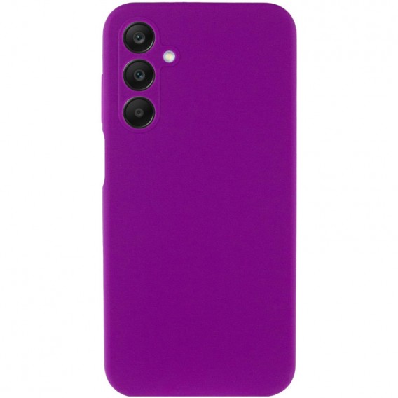 Чохол Silicone Cover Lakshmi Full Camera (AA) для Samsung Galaxy A26 5G Фіолетовий / Purple