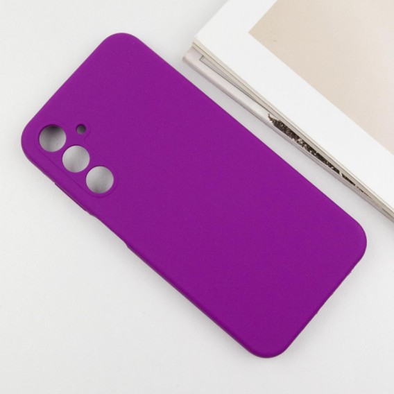 Чохол Silicone Cover Lakshmi Full Camera (AA) для Samsung Galaxy A26 5G Фіолетовий / Purple