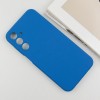 Чехол Silicone Cover Lakshmi Full Camera (AA) для Samsung Galaxy A26 5G Синий / Navy Blue