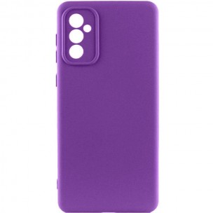 Чехол Silicone Cover Lakshmi Full Camera (AA) для Samsung Galaxy A56 5G Фиолетовый / Purple
