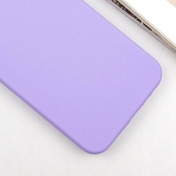 Чехол Silicone Cover Lakshmi Full Camera (AA) для Samsung Galaxy A56 5G Сиреневый / Dasheen