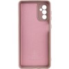 Чохол Silicone Cover Lakshmi Full Camera (AA) для Samsung Galaxy A56 5G Рожевий / Pink Sand