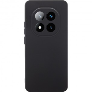 Чохол Silicone Cover Lakshmi Full Camera (AAA) для Xiaomi Redmi Note 14 Pro 5G Чорний / Black