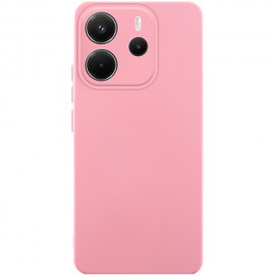 Чехол Silicone Cover Lakshmi Full Camera (AAA) для Xiaomi Redmi Note 14 4G (Int. version) Розовый / Rose Pink