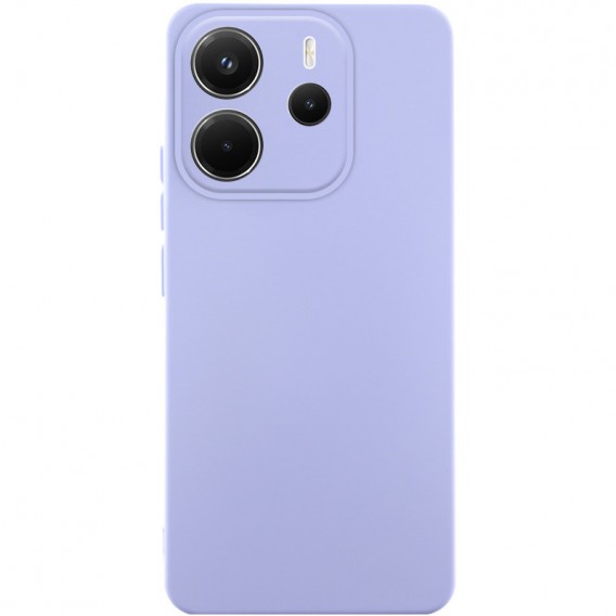 Чохол Silicone Cover Lakshmi Full Camera (AAA) для Xiaomi Redmi Note 14 4G (Int. version) Бузковий / Dasheen