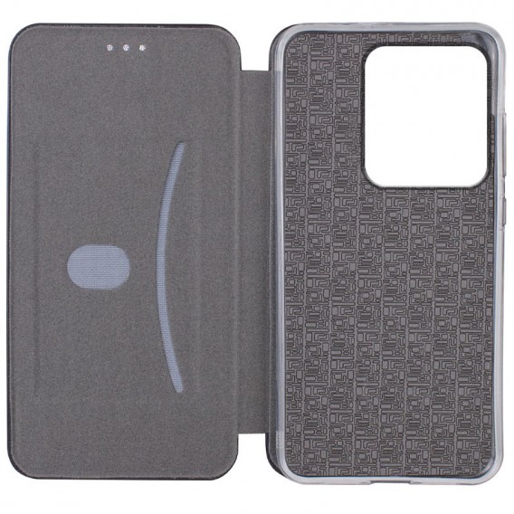 Шкіряний чохол-книжка Classy для Motorola Moto G75 5G Чорний