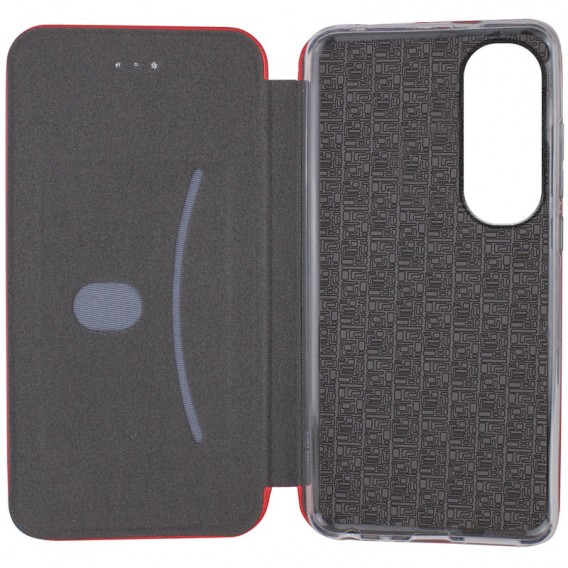 Кожаный чехол-книжка Classy для Oppo A60 4G Красный