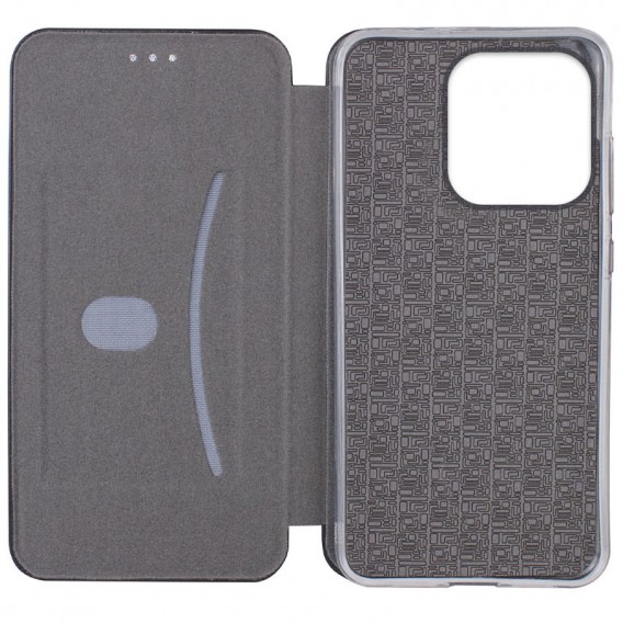 Шкіряний чохол-книжка Classy для Xiaomi Redmi Note 14 4G (Int. version) Чорний