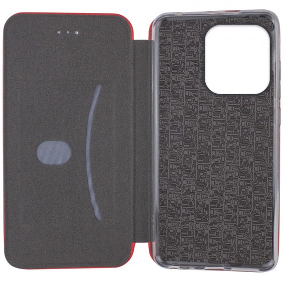 Шкіряний чохол-книжка Classy для Xiaomi Redmi Note 14 4G (Int. version) Червоний