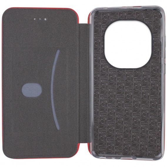 Шкіряний чохол-книжка Classy для Xiaomi Redmi Note 14 Pro 4G Червоний