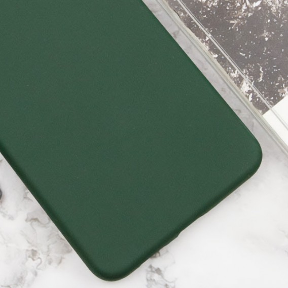 Чохол Silicone Cover Lakshmi Full Camera (AAA) для Xiaomi Poco X7 Зелений / Cyprus Green