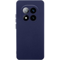 Чохол Silicone Cover Lakshmi Full Camera (AAA) для Xiaomi Redmi Note 14 Pro 4G Темно-синій / Midnight blue