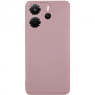 Чохол Silicone Cover Lakshmi Full Camera (AA) для Xiaomi Redmi Note 14 4G (Int. version) Рожевий / Pink Sand