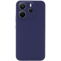 Чохол Silicone Cover Lakshmi Full Camera (AA) для Xiaomi Redmi Note 14 4G (Int. version) Синій / Midnight Blue