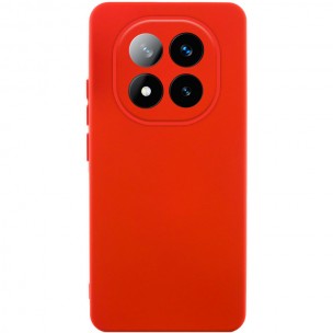 Чехол Silicone Cover Lakshmi Full Camera (AA) для Xiaomi Redmi Note 14 Pro 4G/5G Красный / Red