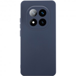 Чохол Silicone Cover Lakshmi Full Camera (AA) для Xiaomi Redmi Note 14 Pro 4G/5G Синій / Midnight Blue