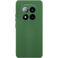 Чехол Silicone Cover Lakshmi Full Camera (AA) для Xiaomi Poco X7 Зеленый / Dark green