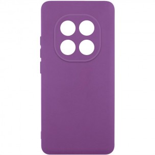 Чохол TPU GETMAN Liquid Silk Full Camera для Xiaomi Redmi Note 14 Pro 4G Фіолетовий / Grape