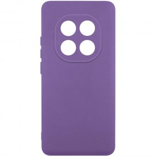 Чохол TPU GETMAN Liquid Silk Full Camera для Xiaomi Redmi Note 14 Pro 4G Фіолетовий / Amethyst