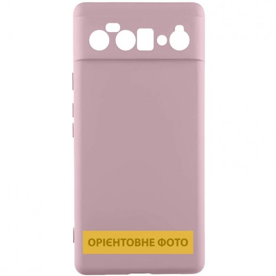 Чохол TPU GETMAN Liquid Silk Full Camera для Xiaomi Redmi Note 14 Pro 4G Рожевий / Pink Sand