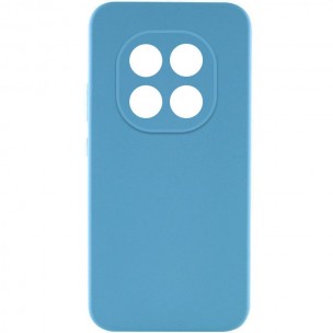 Чохол TPU GETMAN Liquid Silk Full Camera для Xiaomi Redmi Note 14 Pro 4G Блакитний / Blue