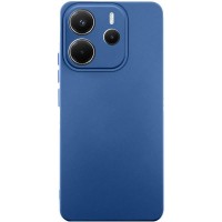 Чохол TPU GETMAN Liquid Silk Full Camera для Xiaomi Redmi Note 14 4G (Int. version) Синій / Navy blue