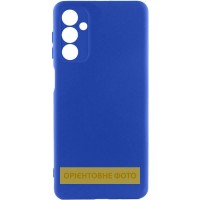 Чохол TPU GETMAN Liquid Silk Full Camera для Samsung Galaxy A36 5G Синій / Deep navy