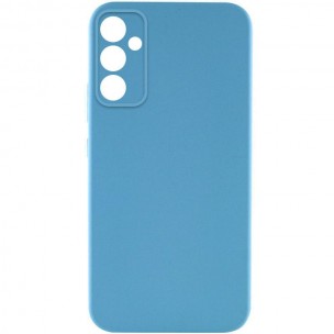 Чохол TPU GETMAN Liquid Silk Full Camera для Samsung Galaxy A36 5G Блакитний / Blue