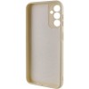 Чехол TPU GETMAN Liquid Silk Full Camera для Samsung Galaxy M34 5G Песочный / Sand