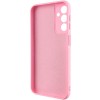 Чохол TPU GETMAN Liquid Silk Full Camera для Samsung Galaxy M34 5G Рожевий / Pink