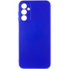 Чохол TPU GETMAN Liquid Silk Full Camera для Samsung Galaxy M34 5G Синій / Iris