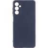 Чохол TPU GETMAN Liquid Silk Full Camera для Samsung Galaxy M34 5G Синій / Midnight Blue