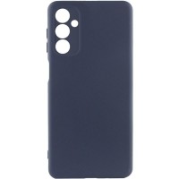 Чохол TPU GETMAN Liquid Silk Full Camera для Samsung Galaxy M34 5G Синій / Midnight Blue