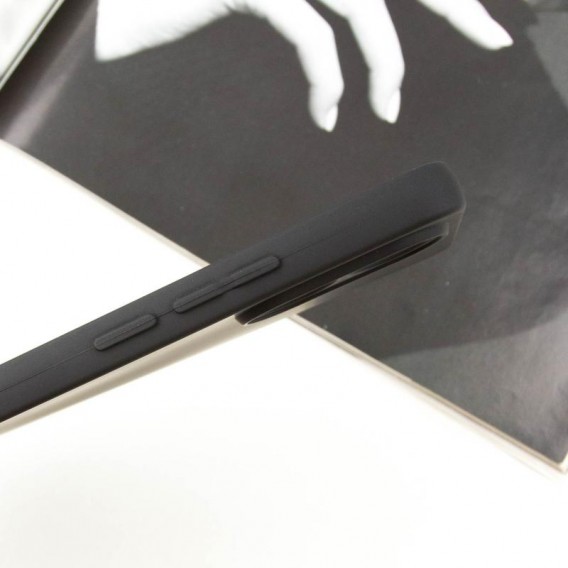 Чохол TPU GETMAN Liquid Silk Full Camera для Xiaomi Redmi Note 13 4G Чорний / Black