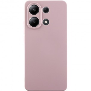 Чохол TPU GETMAN Liquid Silk Full Camera для Xiaomi Redmi Note 13 4G Рожевий / Pink Sand Чохол TPU GETMAN Liquid Silk Full Camera для Xiaomi Redmi Note 13 4G Рожевий / Pink Sand