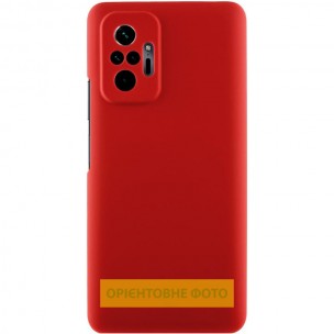 Чохол TPU GETMAN Liquid Silk Full Camera для Xiaomi Redmi Note 13 4G Червоний / Dark Red