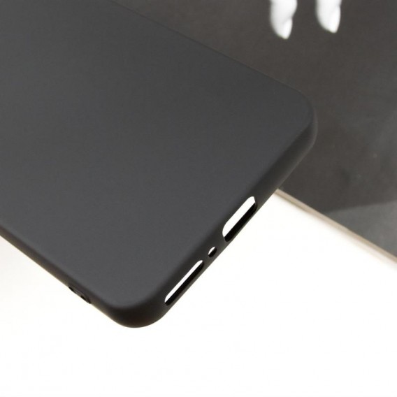 Чехол TPU GETMAN Liquid Silk Full Camera для Xiaomi Redmi Note 13 Pro 4G / Poco M6 Pro 4G / Note 14S Черный / Black