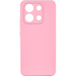 Чехол TPU GETMAN Liquid Silk Full Camera для Xiaomi Redmi Note 13 Pro 4G / Poco M6 Pro 4G / Note 14S Розовый / Pink